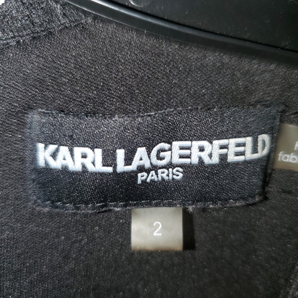 Karl Lagerfeld Black Dress 2 - Picture 3 of 6